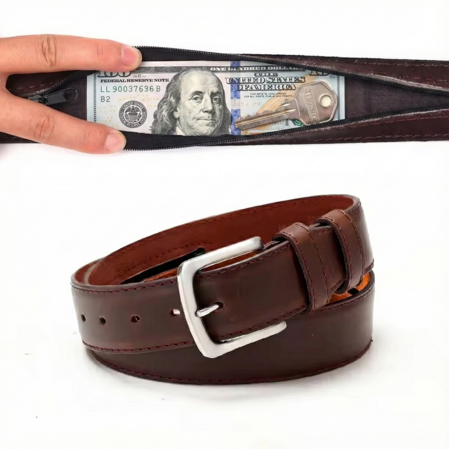 Cinturón SecretBelt™ Cuero