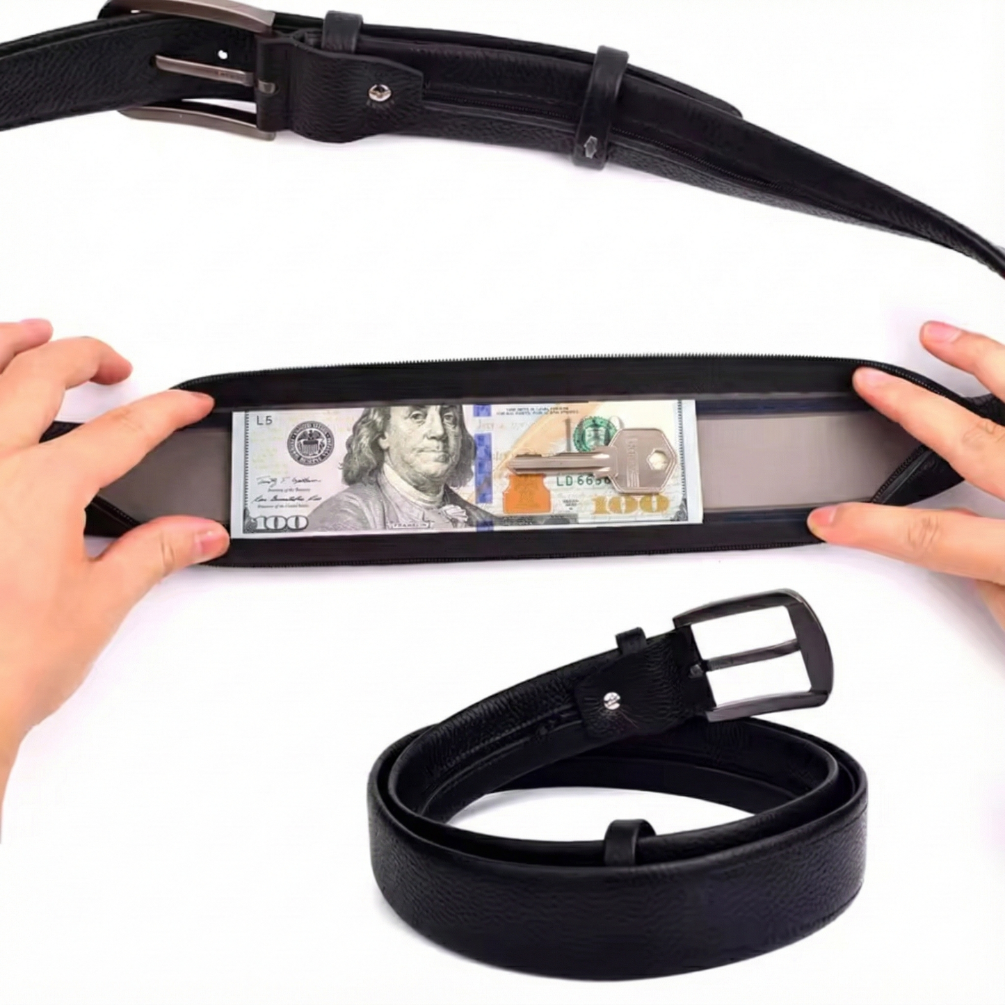 Cinturón SecretBelt™ Cuero